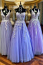 2026 New Style Tulle Long Prom Dress with Appliques