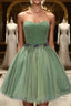 Cute Sweetheart Neck A-Line Classy Homecoming Dresses