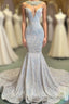 Glamorous Sequins Mermaid Long Prom Dresses Online