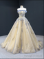 A Line Cape Sleeves Square Lace Tulle Prom Dresses