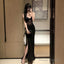 Black Lace Prom Dresses Women Bodycon Dresses Prom Prom Club Fashion Spring Dresses