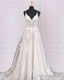 A-Line Appliques Wedding Dress