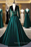 A Line Gray Tulle Spaghetti Straps Prom Dress