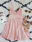 A-Line Pink Homecoming Dresses Short Homecoming Dresses