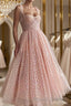 A Line Spaghetti Straps Ankle-Length Homecoming Dress