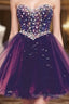 A Line Sweetheart Neck Short Prom Dress, Graduation Dress, Homecoming Dress