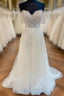 A-Line Tulle/Lace Wedding Dress
