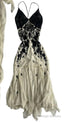 Backless Mermaid Black Lace Prom Dresses Long Prom Dresses