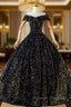 Ball Gown Sequins Off the Shoulder Quinceanera Dress