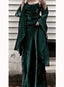 Beautiful Dark Green Long Prom Dress Evening Dress