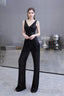 Shining V-neck Sequin Sleeveless Prom Jumpsuit