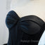 Black Ball Gown Sweetheart Satin and Tulle Formal Gown, Black Party Dresses