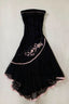 Black Fashion Dresses Birthday Prom Gowns