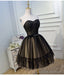 Black Hoco Dresses Short Homecoming Dress