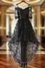 BLACK LACE Prom Dresses BLACK LACE HIGH LOW PROM Dresses