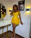 Unique Off The Shoulder Yellow Homecoming Dresses Prom Dresses