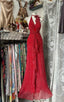 Black/Red Sweet Vintage Fashion Backless Long A-Line Chiffon Tulle Ball Gowns Prom Dresses Birthday Dresses