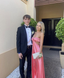 Charming Pink Sweetheart Backless Long Prom Dresses