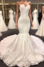 Luxury Sweetheart Appliques Mermaid Wedding Dresses