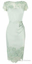 Elegant O Neck Prom Dress, Lace Prom Dress, Custom Made Prom Gowns