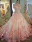 A Line Ball Gowns Prom Dress, Long Prom Gowns