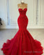Prom Dresses, Lace Prom Dresses, Red Prom Dresses