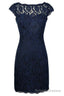 Blue Lace Mother Of Bride Dresses, For Wedding Prom Homecoming Dress