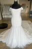 Cold-Shoulder Trumpet Mermaid Wedding Dresses