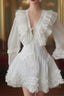 Cute A-Line White Homecoming Dresses 18Th Birthday Outfits