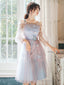 Cute Pink And Blue Short Tulle Homecoming Dresses Prom Dresses Lovely Tulle Prom Dress