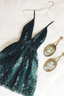 Dark Green Homecoming Dresses Short Hoco Dresses