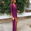 Deep V Neck Prom Dresses Long With Split