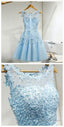 Dresses With Lace Appliques Appliques Homecoming Dress Short Homecoming Dresses