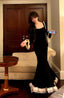 Elegant Black Mermaid Long Prom Dresses Prom Long Dress