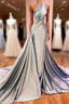 Elegant One Shoulder Long Mermaid Prom Dress Ruffles Online