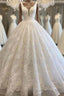 Elegant Prom Dress Ball Gown Stunning Beading Wedding Dresses
