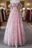 Fairy Ball Gown Strapless Pink Prom Dresses 22Th Birthday Outfit