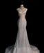Fairytale Mermaid Wedding Dress Glittering Straps Backless Wedding Dresses