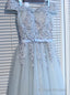 Fancy A Line Scoop Burgundy Short Prom Dress Chic Homecoming Dress