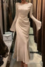 Flare Sleeve Long Wedding Mermaid Dresses For Women Prom Dresses