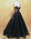 Floral Flowers One Shoulder Prom Dresses Organza Ruffles