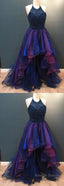High Low Prom Dresses, Ombre Prom Dresses, Asymmetric Prom Dresses, Front Short Long Back Prom Dresses
