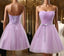 Youthful Lavender Homecoming Dresses Sweetheart Short Prom Dresses Ruched With Sash Bridesmaid Dresses