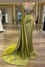 Gorgeous Mermaid Beadings Prom Dress Long With Ruffles