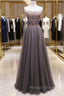 Gorgeous Tulle Sweetheart Long Prom Dress, New Prom Dress