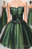 Stylish Tulle Lace Short Prom Dresses Cute Prom Dresses