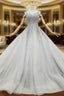 Great Choice Gray Ball Gown Tulle Straps Sleeveless Beading Sequins Wedding Dress