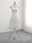 High Low Country Style Lace Short Wedding Dresses For Bride