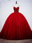 High Quality Gorgeous Beaded Sweetheart Ball Gowns Wedding Dresses Prom Dresses