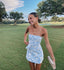 Homecoming Dress Short Prom Dresses Cocktail Dress Strapless Short Homecoming Dress